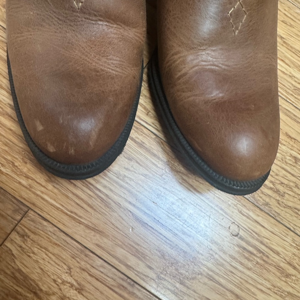 Born Tan Leather Boots - Picture 12 of 14